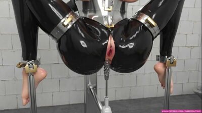 NOT Angela White in Metal Bondage – 3D Fetish Animation