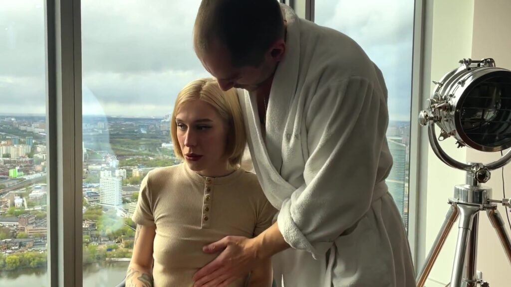 Sold His Girlfriend To A Rich Friend And Licked His Cum Off Her Pussy After