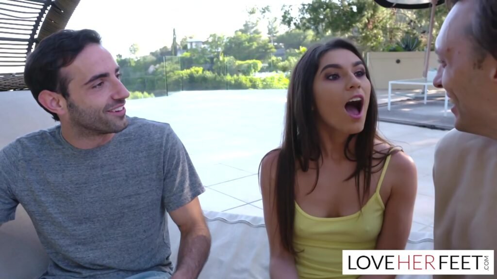 Hot Babe Shares Her Sexy Feet With Her Boyfriends Friend
