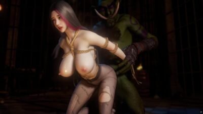 3d Bbw Asian Milf Got Her Pussy Fucked So Hard By Huge Monster Dick