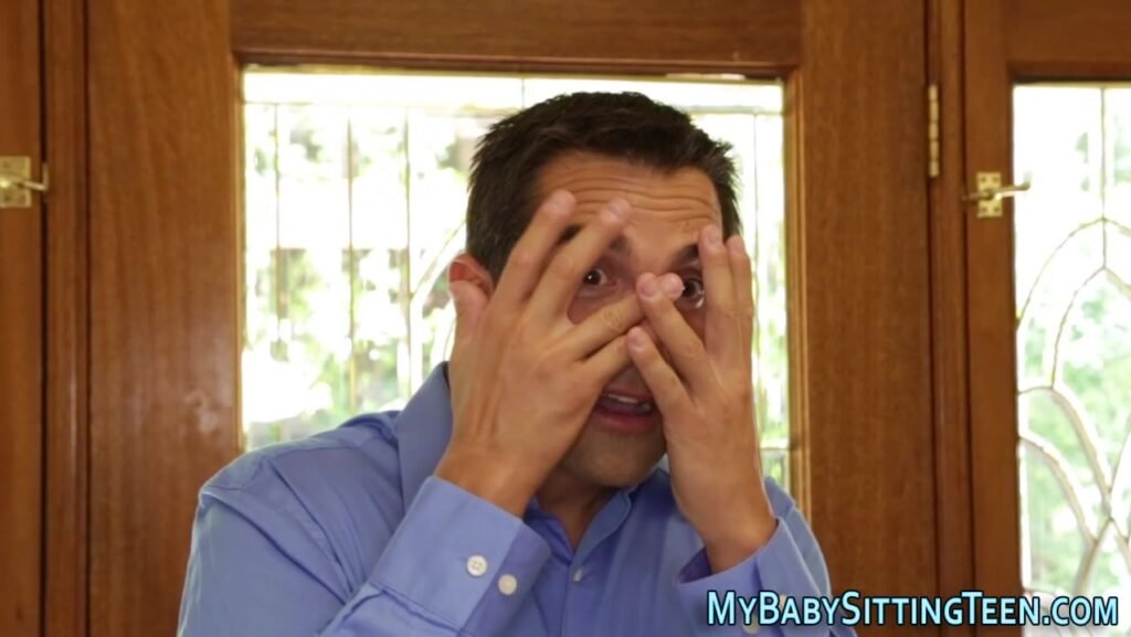 Babysitting teen 18+ facial