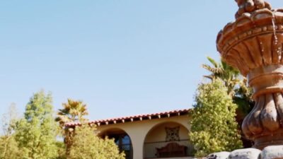 Couples surround each other in the hot tub