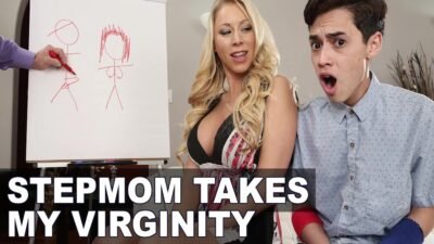 Katie Morgan, Juan El Caballo Loco And Johnny Castle – Stepmom Takes Locos Virginity 3 Min