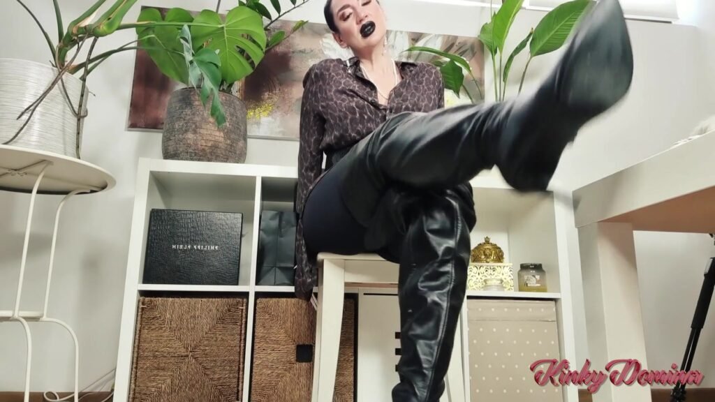 Sexy Leather Boots Worship Instructions For An Addict